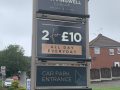 Droppingwell totem sign Rotherham