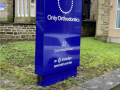 only orthodontics illuminated signage huddersfield