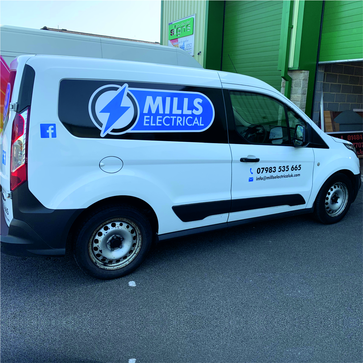 Mill Electrical Vehicle graphics livery