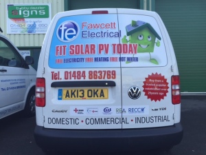 We provide livery and lettering for your business vehicles